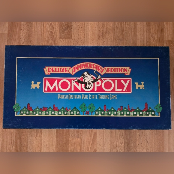 Monopoly Deluxe Anniversary Edition Board Game - Picture 2 of 16
